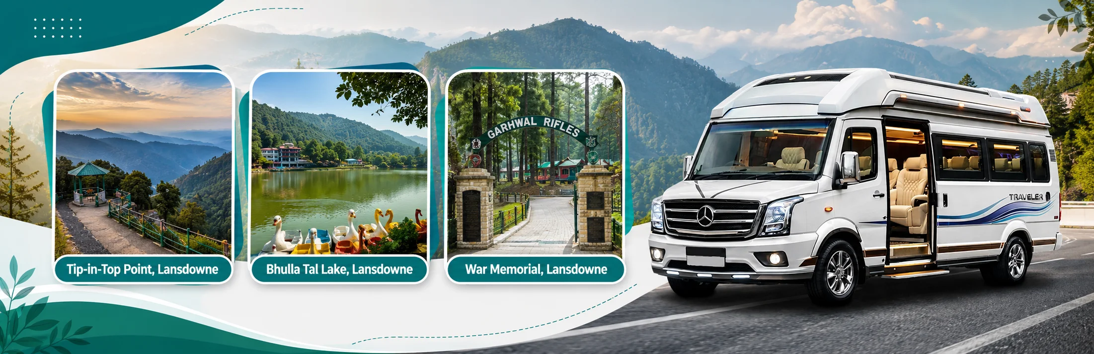 Delhi to Lansdowne Tour by Tempo Traveller