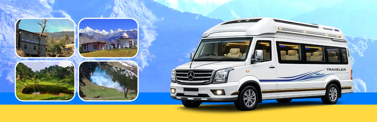 Delhi to Munsiyari Tour by Tempo Traveller