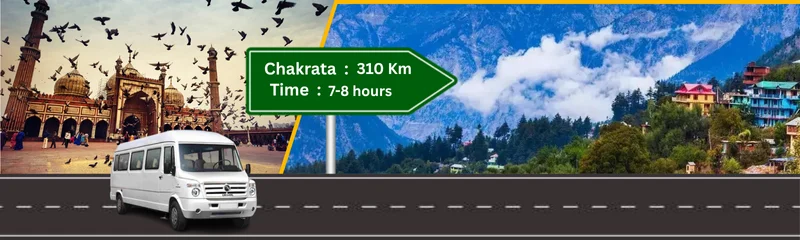 Delhi to Chakarta Route
