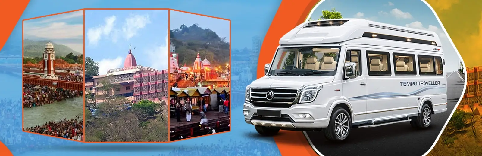 Delhi to Haridwar Tour by Tempo Traveller