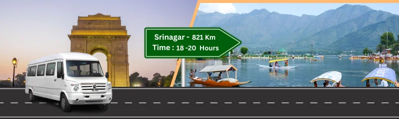 Delhi to Srinagar Road trip via Jammu