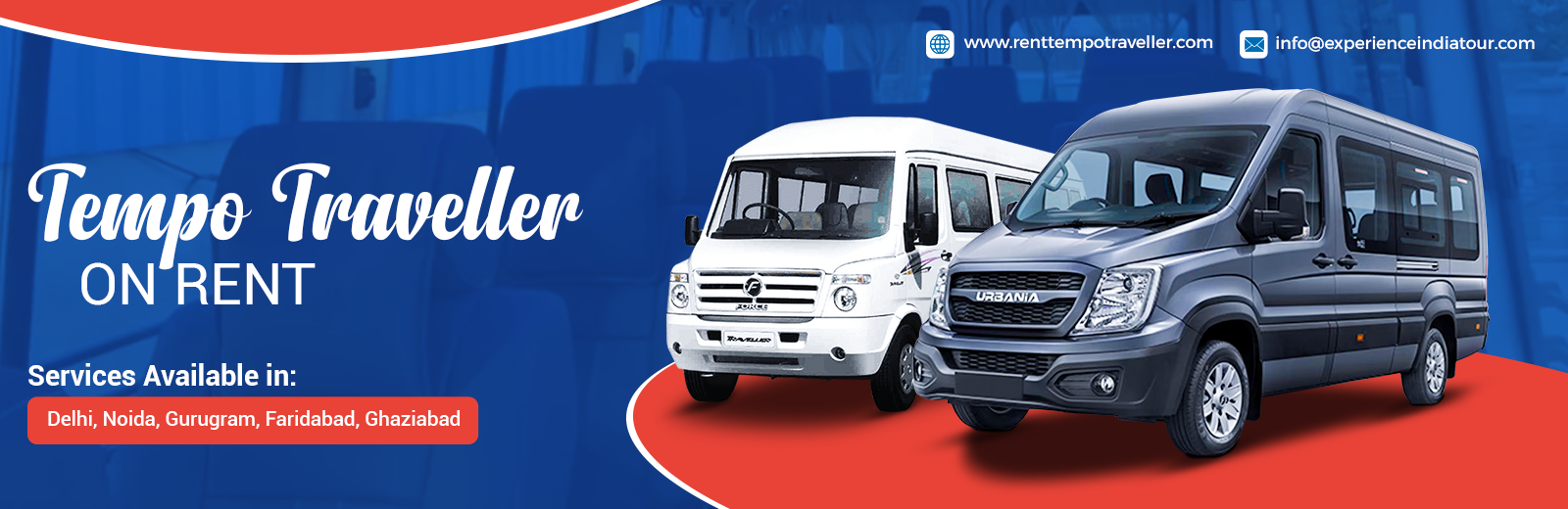 Tempo Traveller Hire on Rent