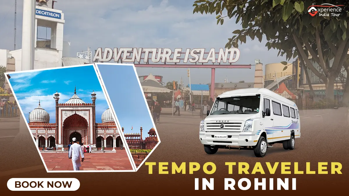 Tempo Traveller Fare in Rohini