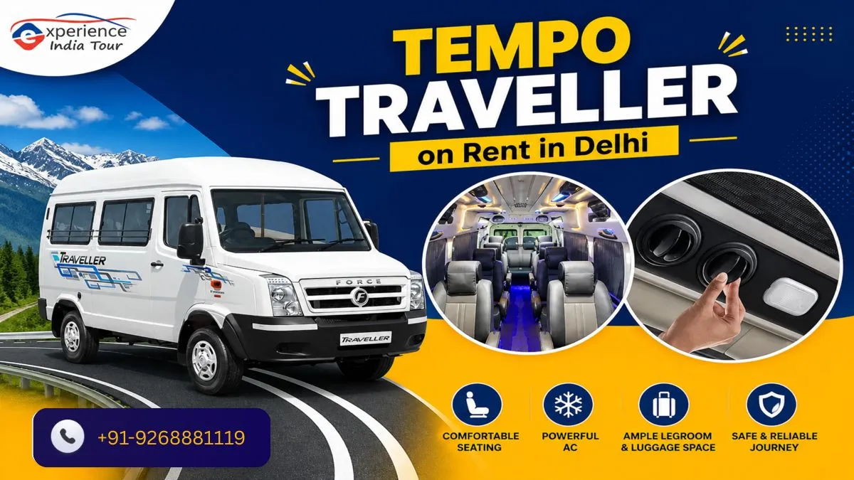 Tempo Traveller on Rent in Delhi