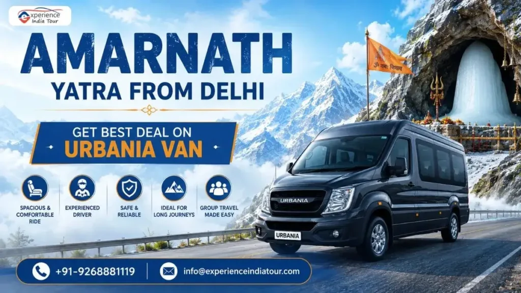 amar nath yatra package from delhi by urbania van