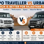 tempo traveller vs urbania