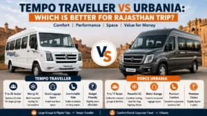 tempo traveller vs urbania