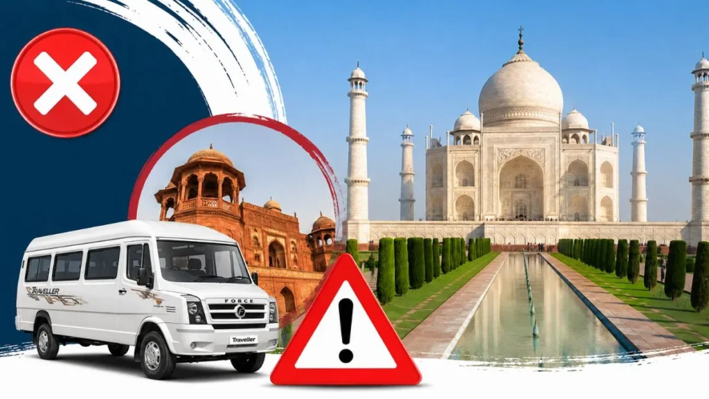 top mistakes to avoid in delhi to agra same day tour