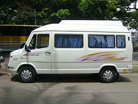 15 seater tempo traveller hire