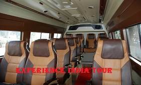 16 seater tempo traveller hire delhi