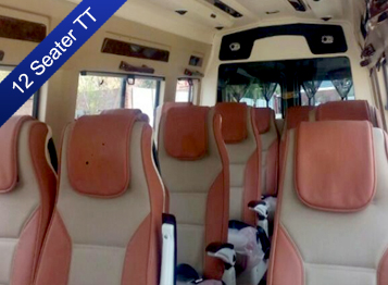 12 seater Luxury tempo traveller hire delhi