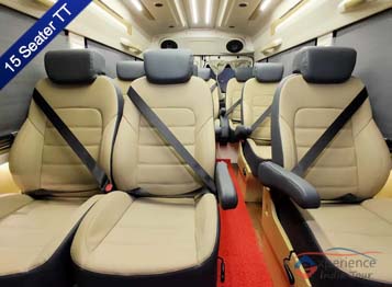 15 seater tempo traveller