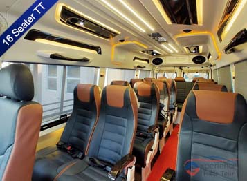 16 seater tempo traveller hire in delhi