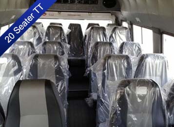 20 seater Luxury tempo traveller hire delhi