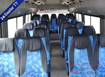 26 seater tempo traveller hire in delhi