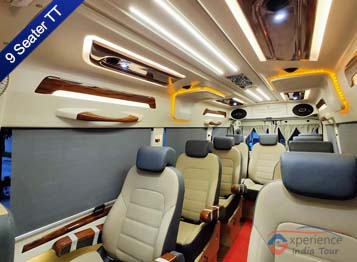 9 seater tempo traveller