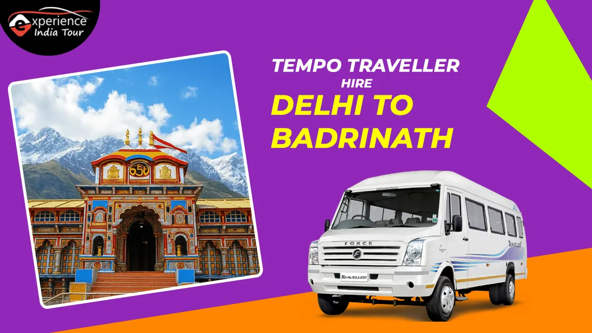 Tempo Traveller on Rent from Delhi to Badrinath