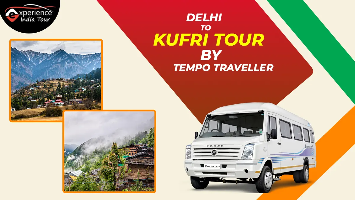 Delhi to Kufri Tempo Traveller on Rent
